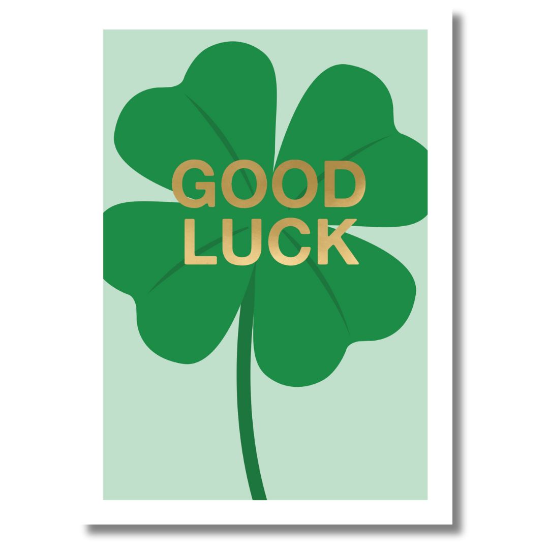 Good Luck Greeting Card