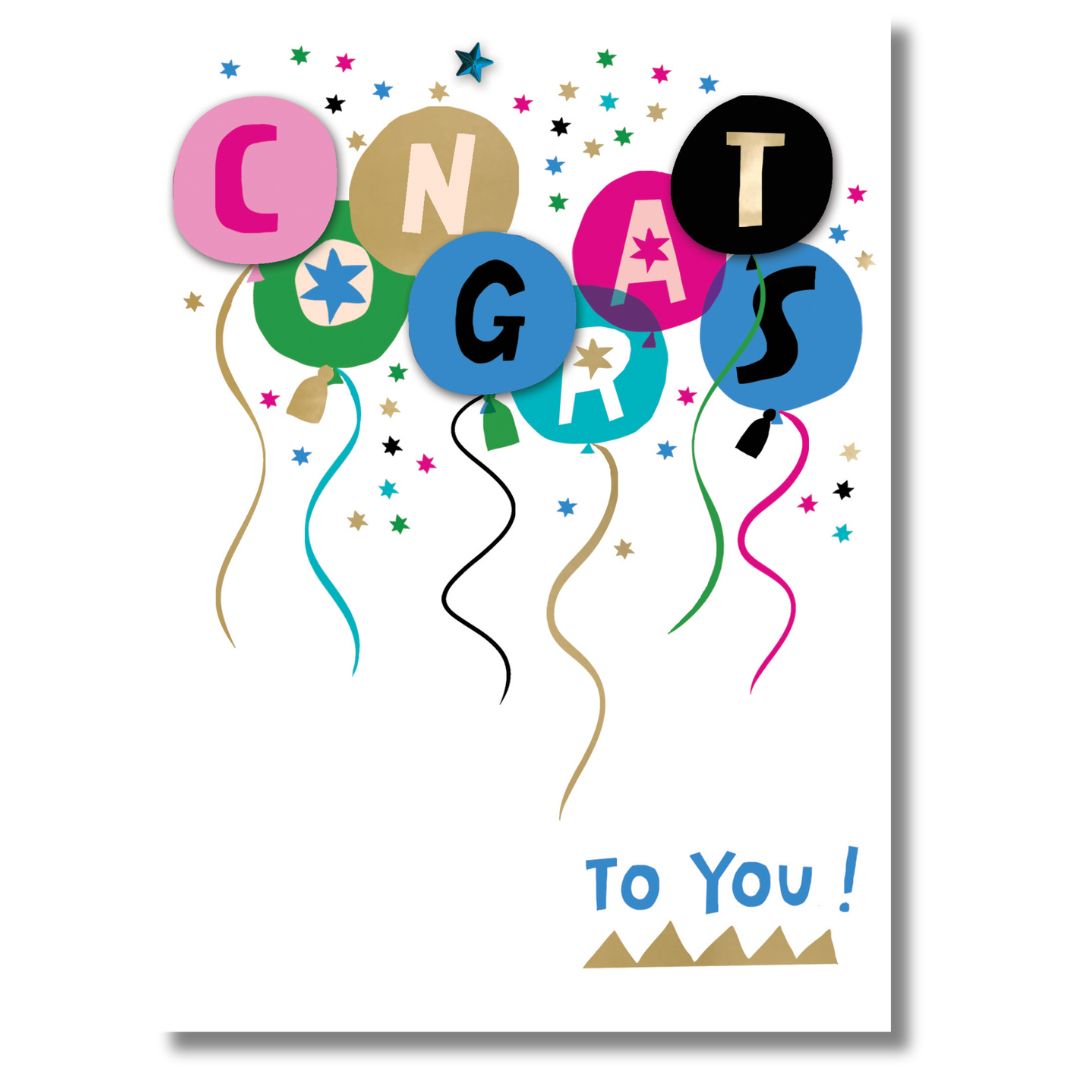 Congrats To You Greeting Card