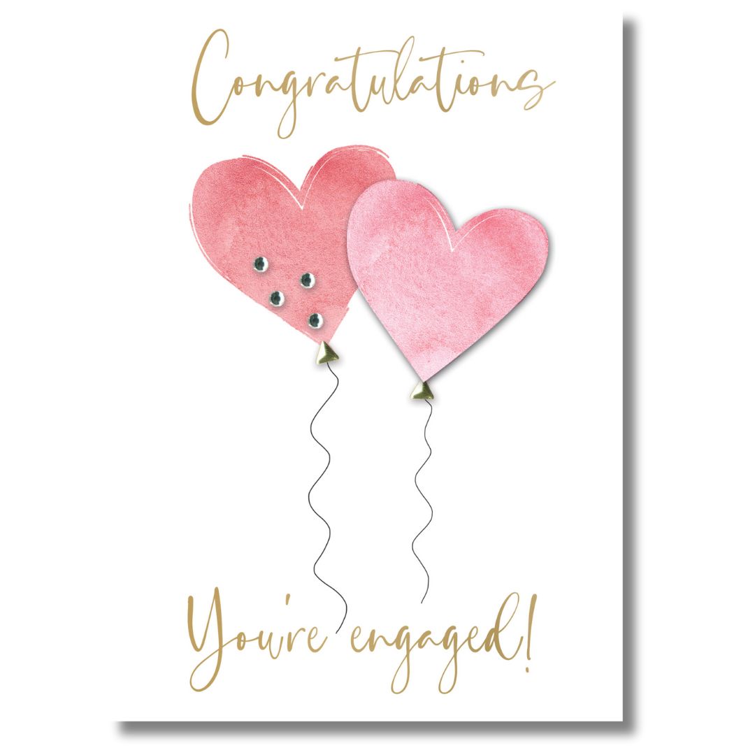 Second Nature Congratulations You're Engaged! - Greeting Card