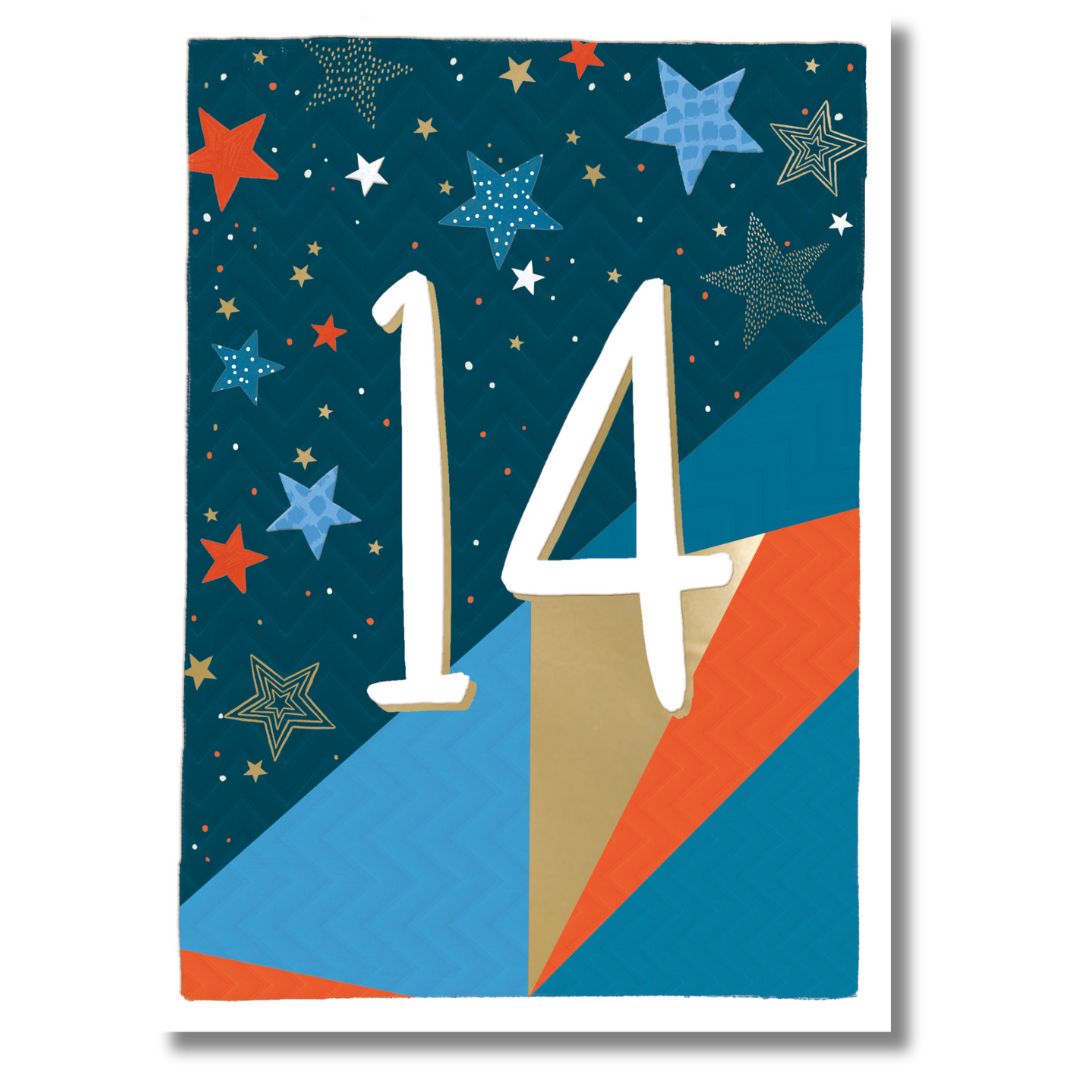 14 Birthday Greeting Card