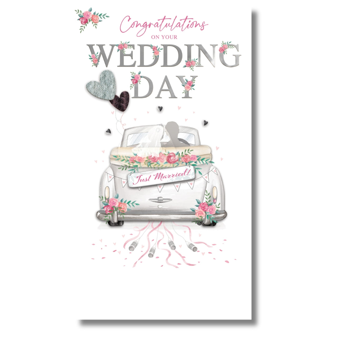SecondNature Congratulations On Your Wedding Day - Greeting Card