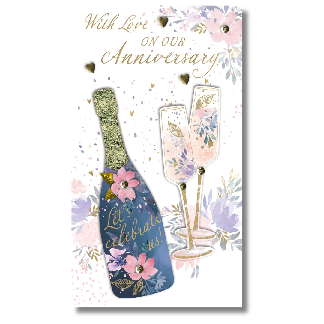 SecondNature With Love On Our Anniversary - Greeting Card