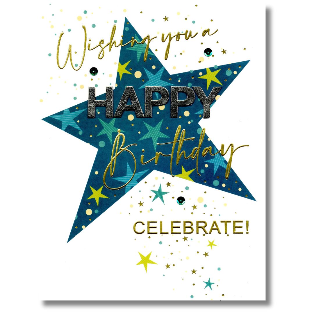 Second Nature Wishing You A Happy Birthday - Greeting Card