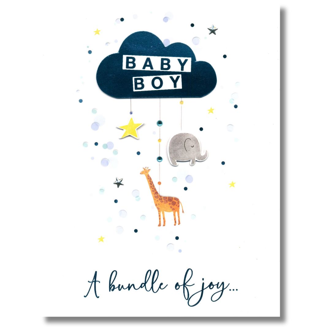 Second Nature Baby Boy - Greeting Card