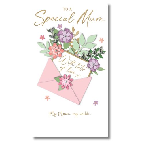 Second Nature To A Special Mum Birthday - Greeting Card