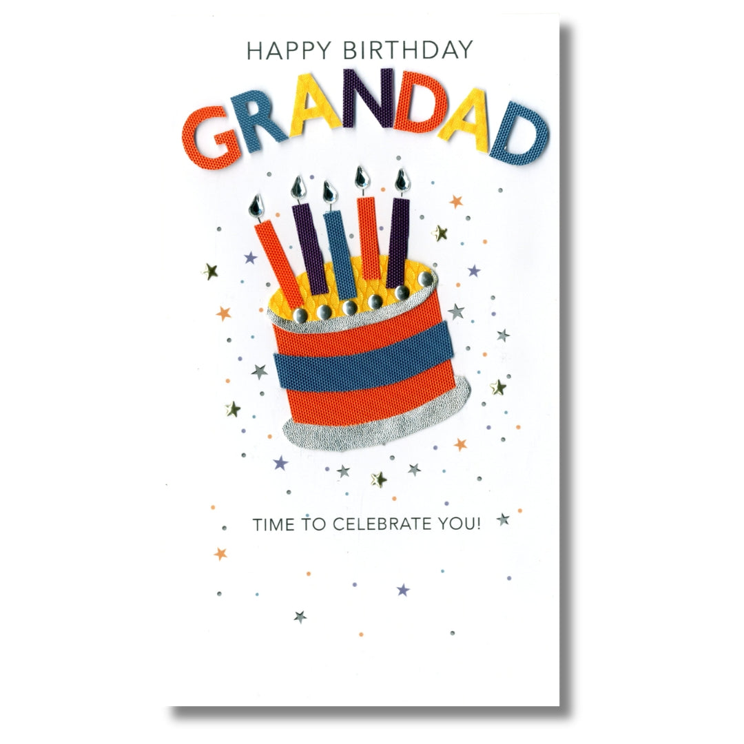 SecondNature Happy Birthday Grandad - Greeting Card