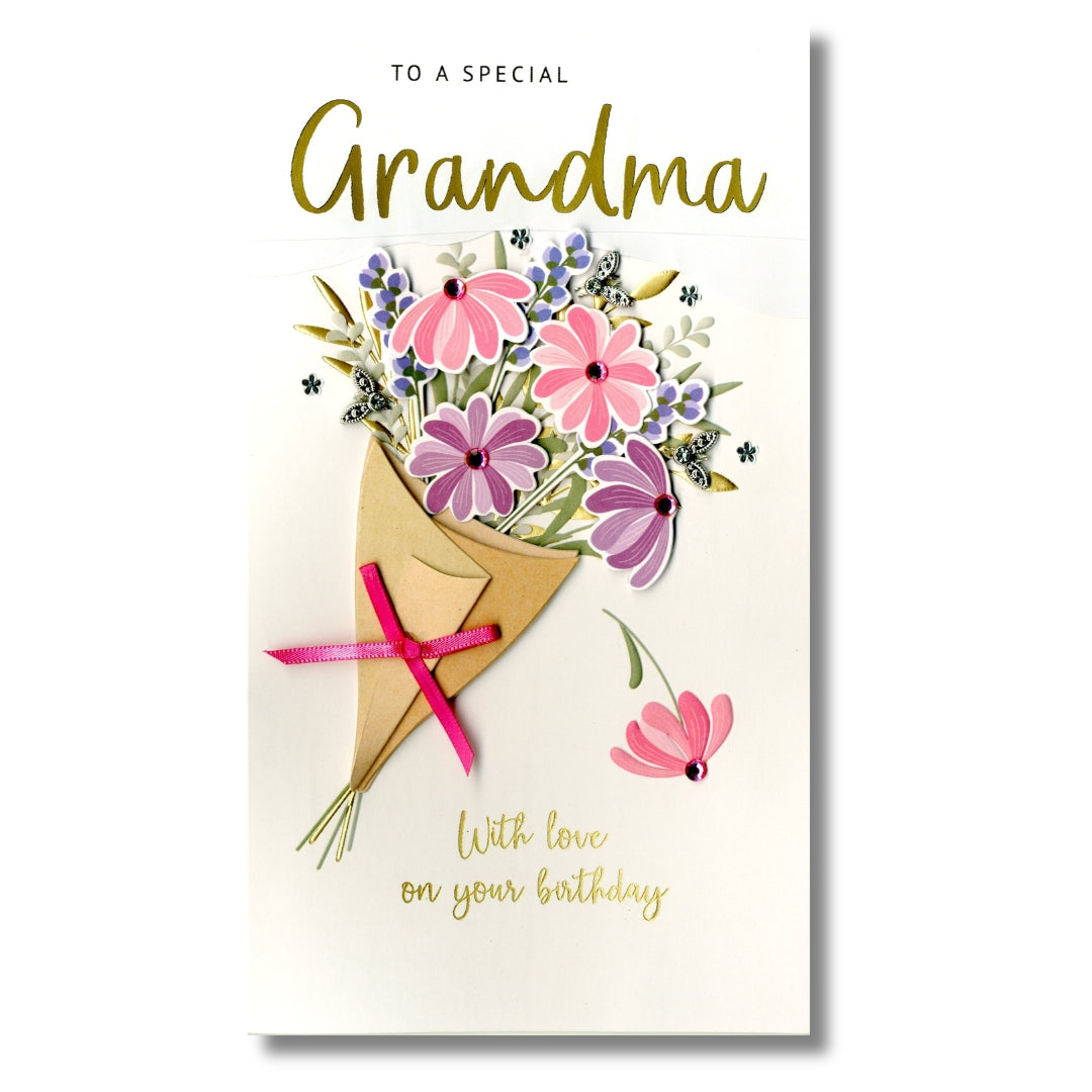 SecondNature Special Grandma Birthday - Greeting Card