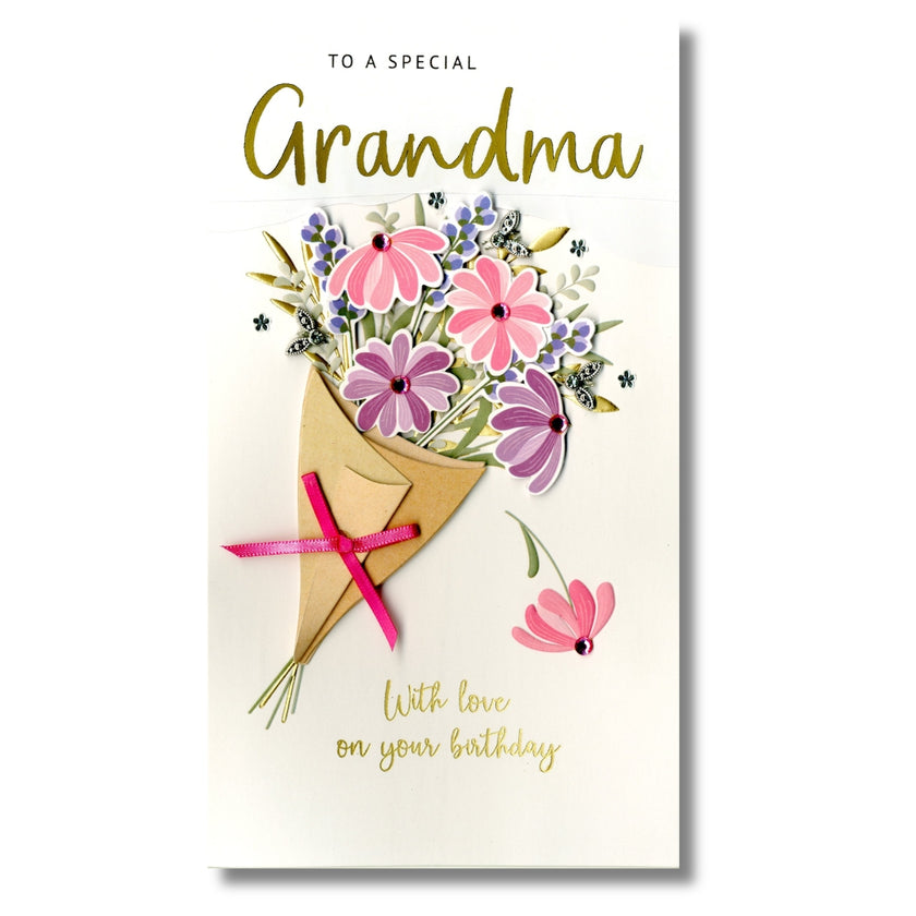SecondNature Special Grandma Birthday - Greeting Card