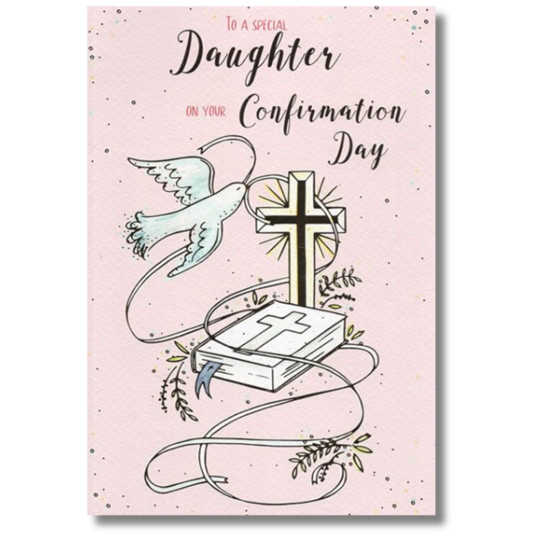 To A Special Daughter On Your Confirmation Day - Greeting Card