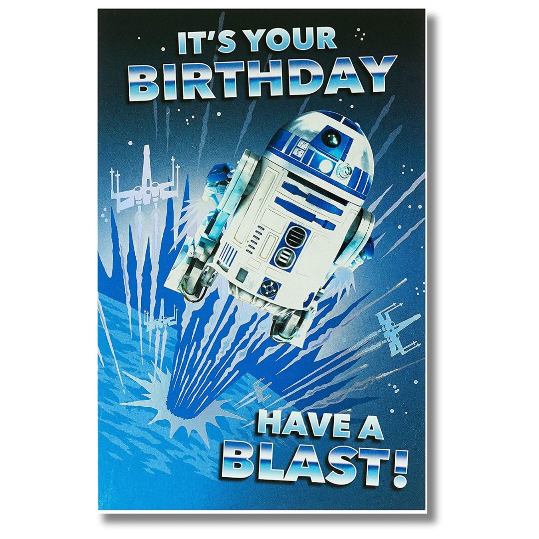 Star Wars Birthday Greeting Card