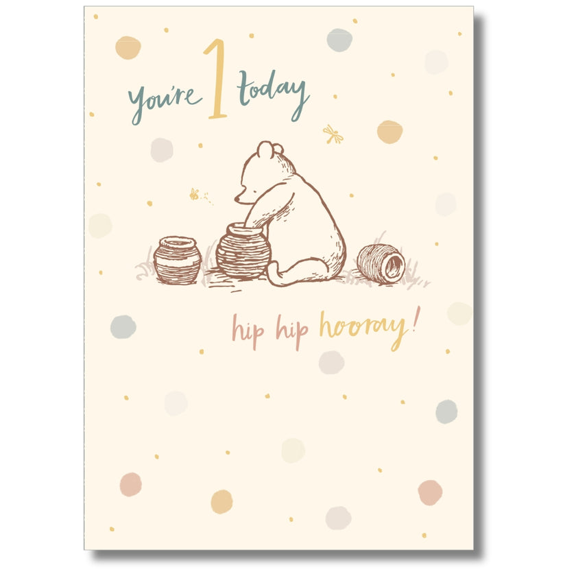 Carlton Disney You're 1 Today Birthday - Greeting Card