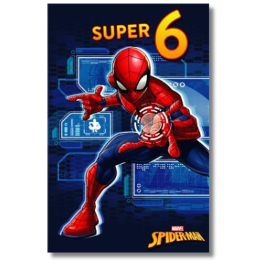 Super 6 - Greeting Card