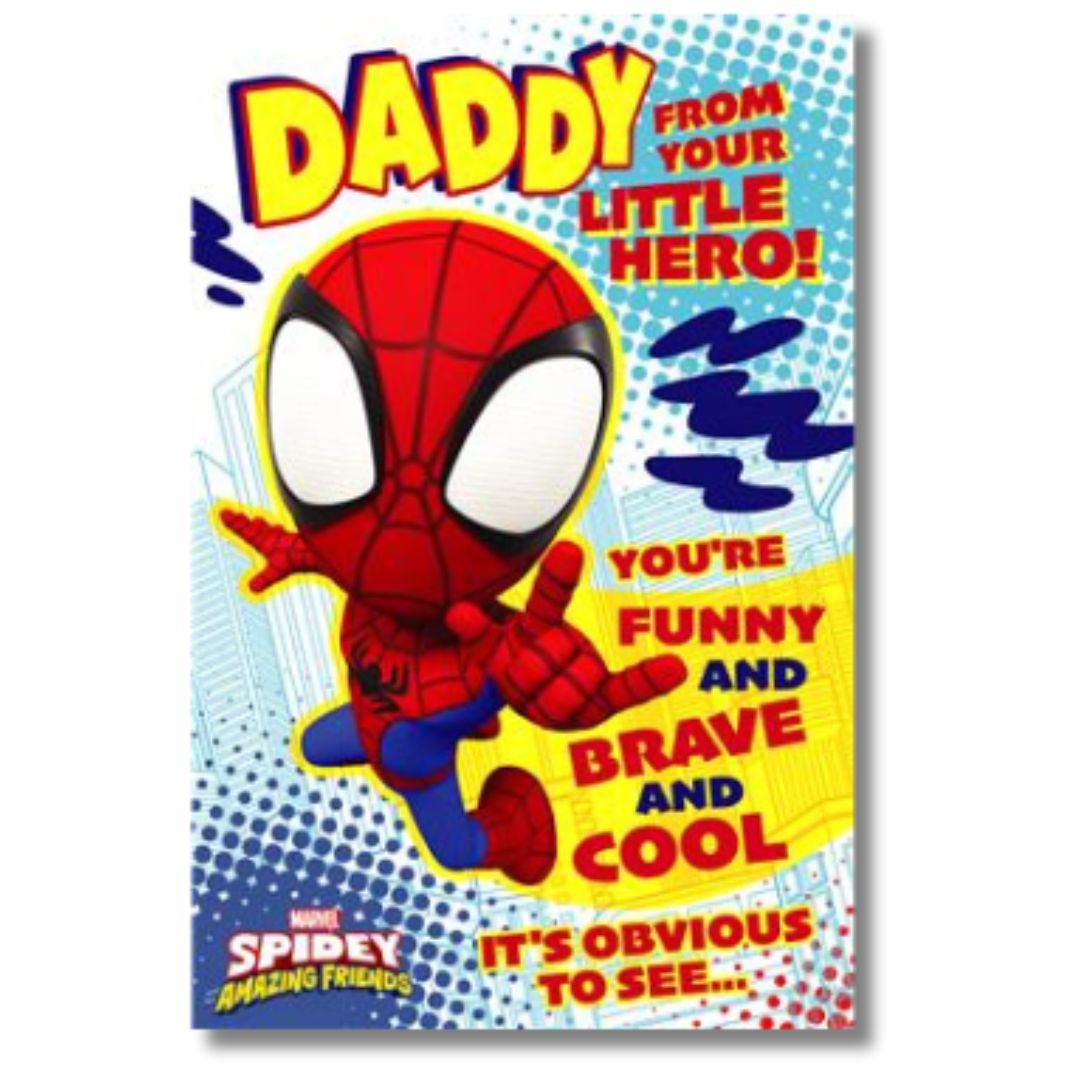 Daddy From Your Little Hero! - Greeting Card