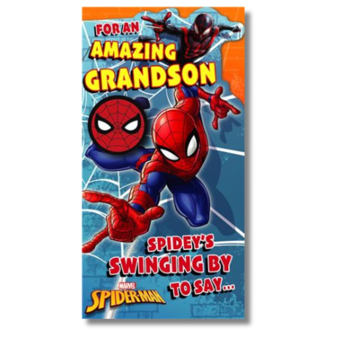 For An Amazing Grandson - Greeting Card