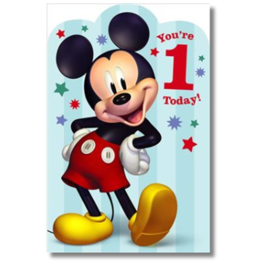 You're 1 Today! - Greeting Card