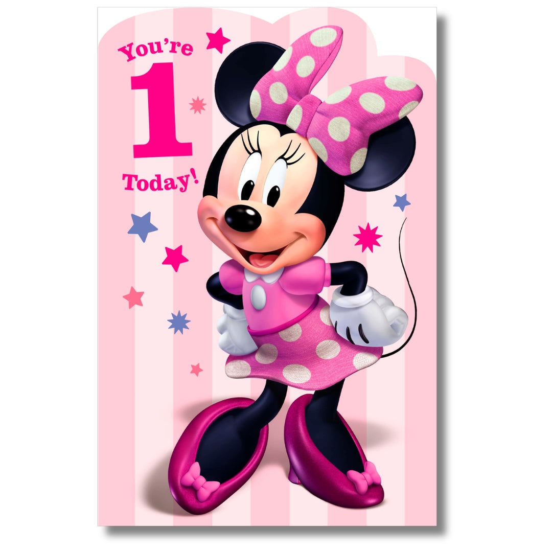 Carlton Disney You're 1 Today! Birthday - Greeting Card