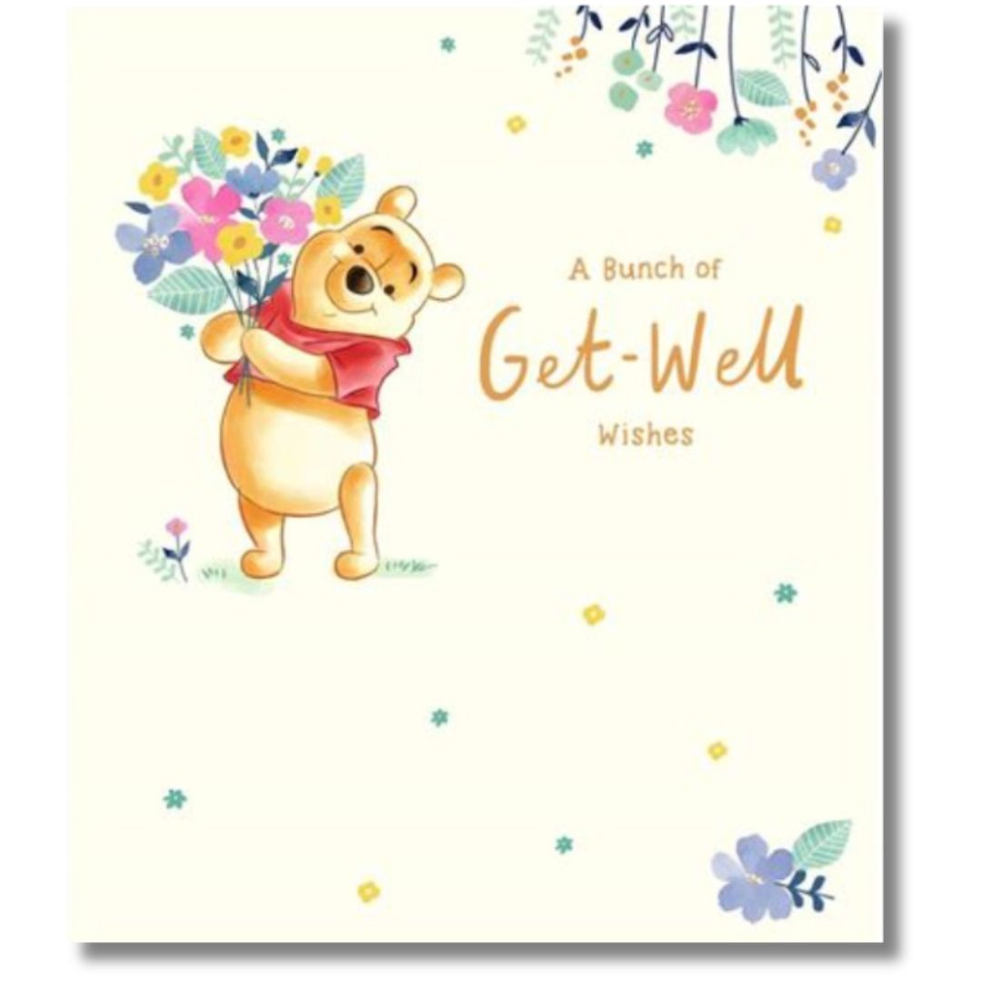 A Bunch Of Get-Well Wishes - Greeting Card