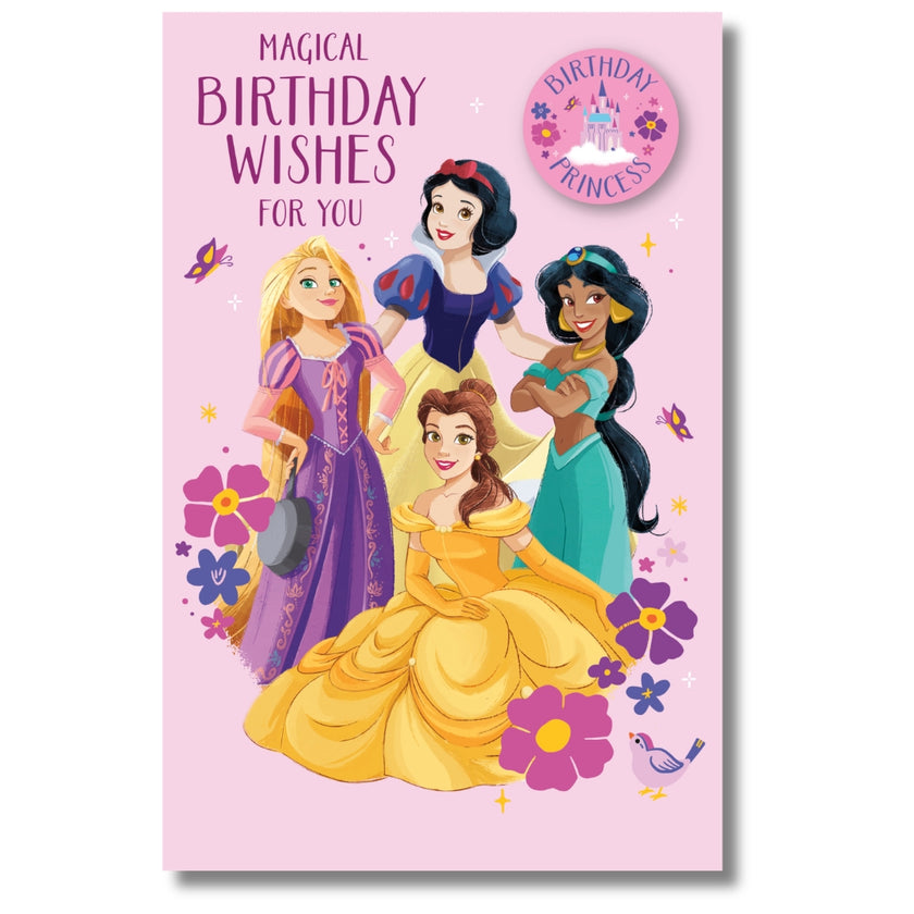 Carlton Disney Magical Birthday Wishes For You - Greeting Card