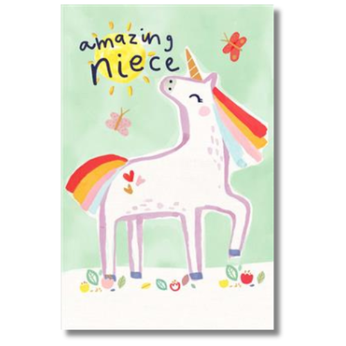 Amazing Niece Birthday - Greeting Card