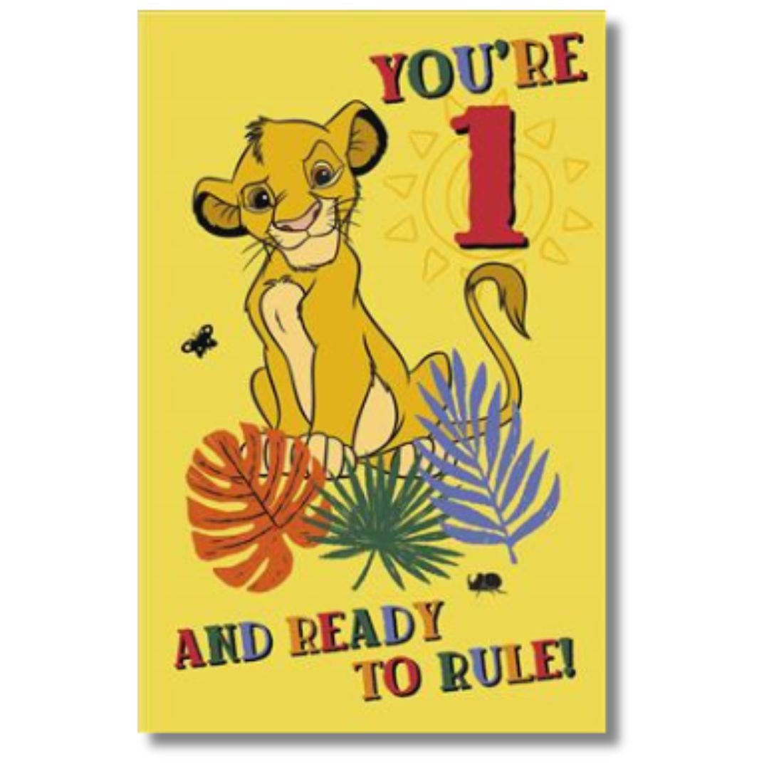 You're 1 And Ready To Rule! - Greeting Card