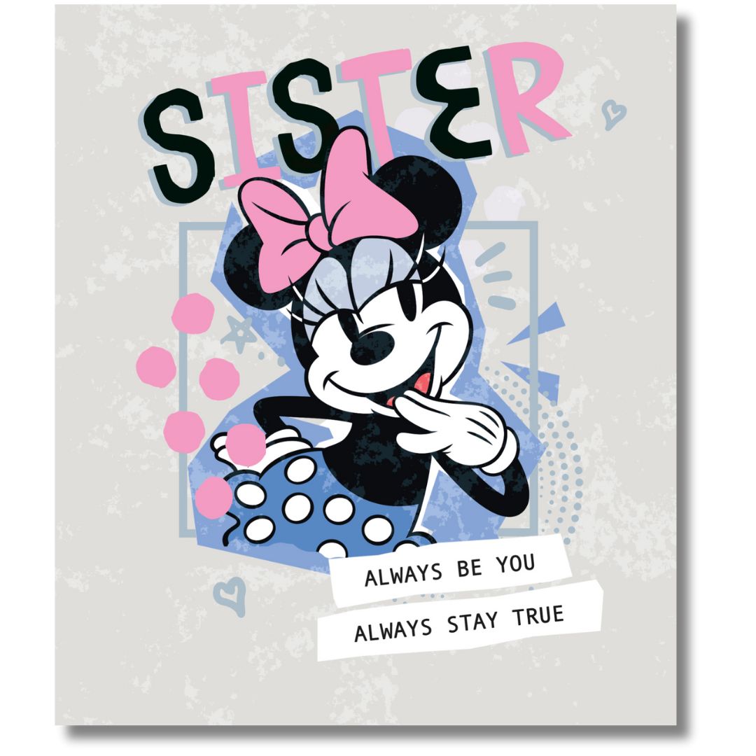 Disney Sister Always Be You Always Stay True Birthday - Greeting Card