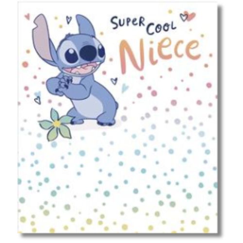 Disney Super Cool Niece Birthday - Greeting Card