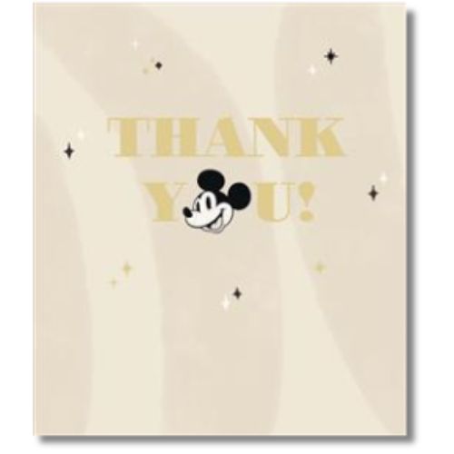 Disney Thank You - Greeting Card