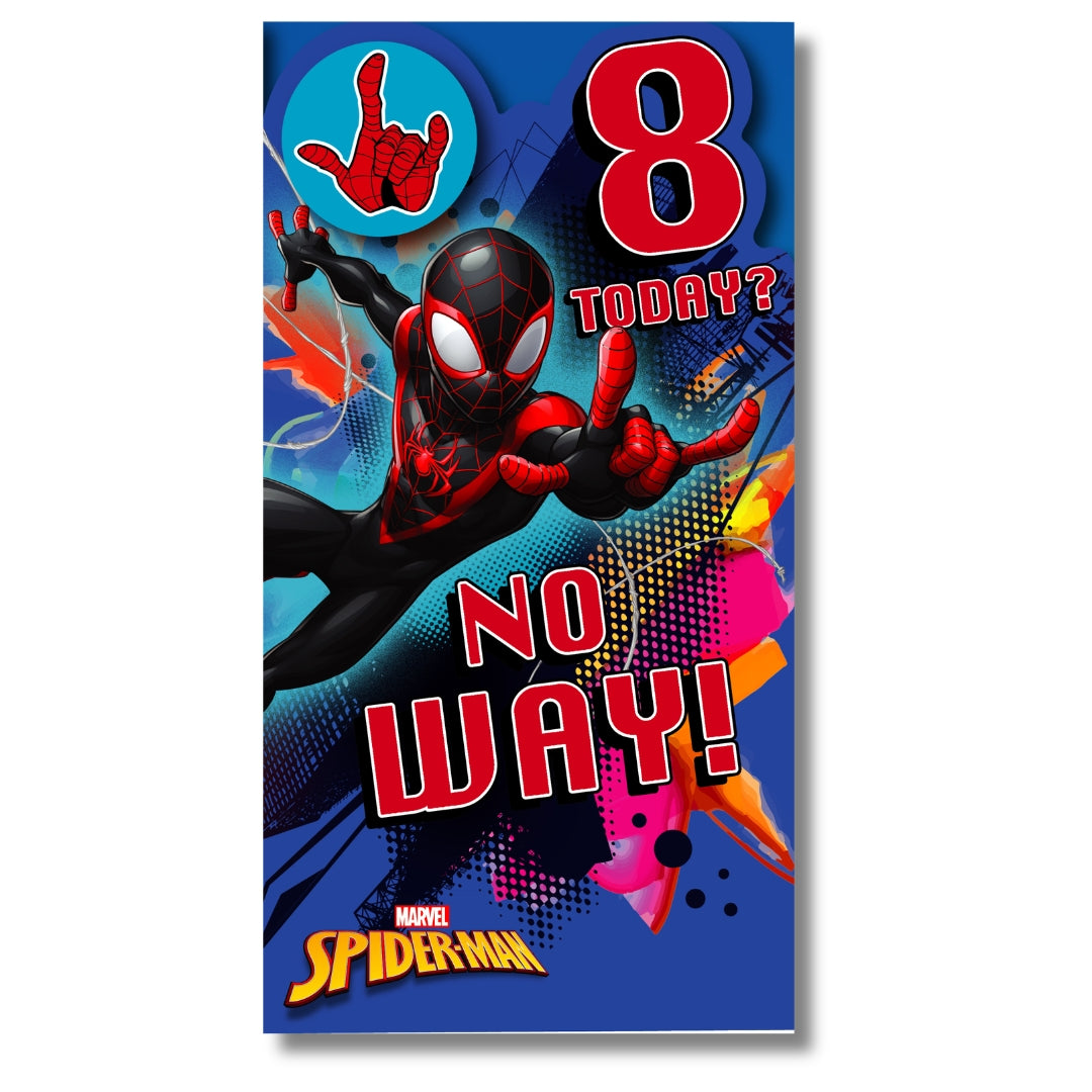 8 Today? No Way! Birthday - Greeting Card