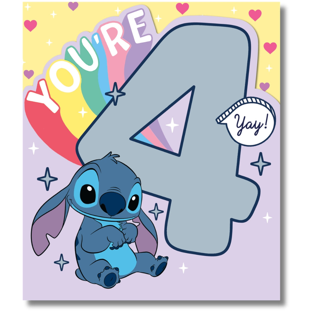 You're 4 Birthday - Greeting Card