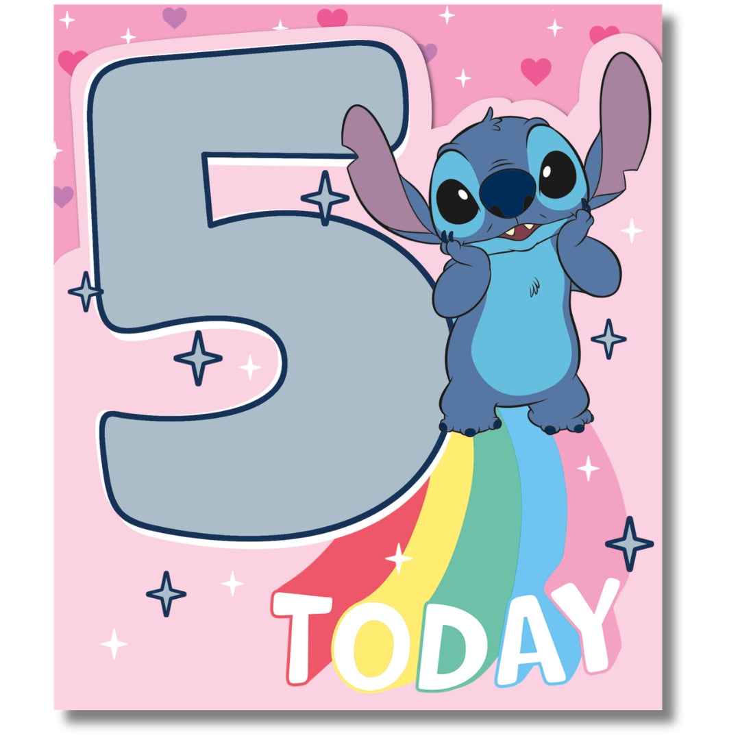 5 Today Birthday - Greeting Card