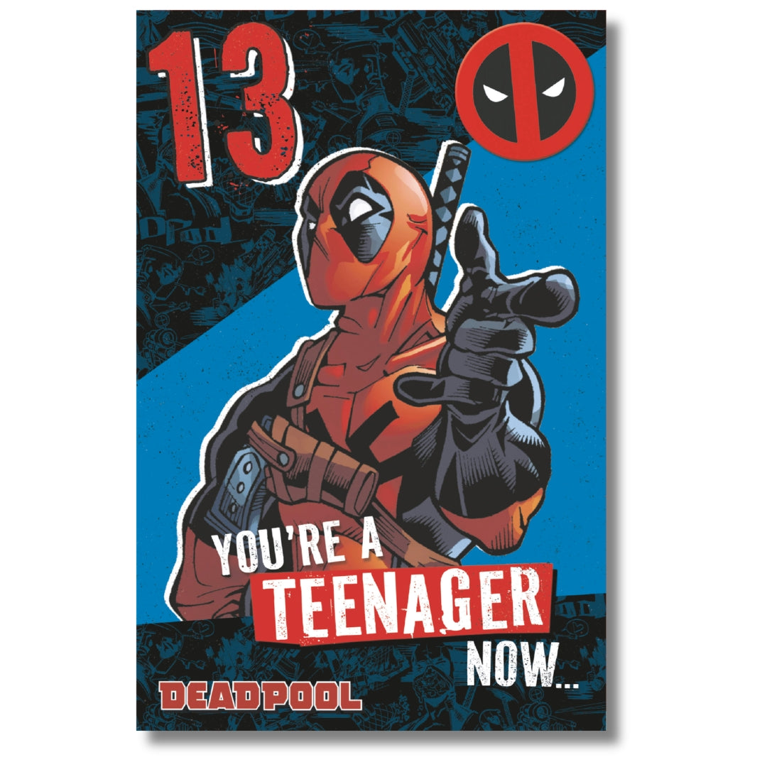 13 You're A Teenager Now... Birthday - Greeting Card