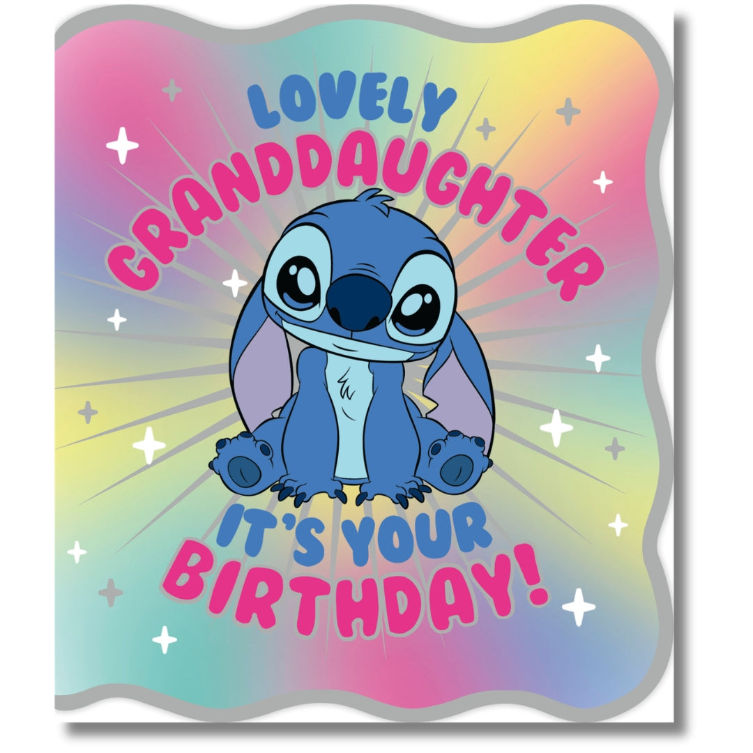 Lovely Granddaughter It's Your Birthday! - Greeting Card