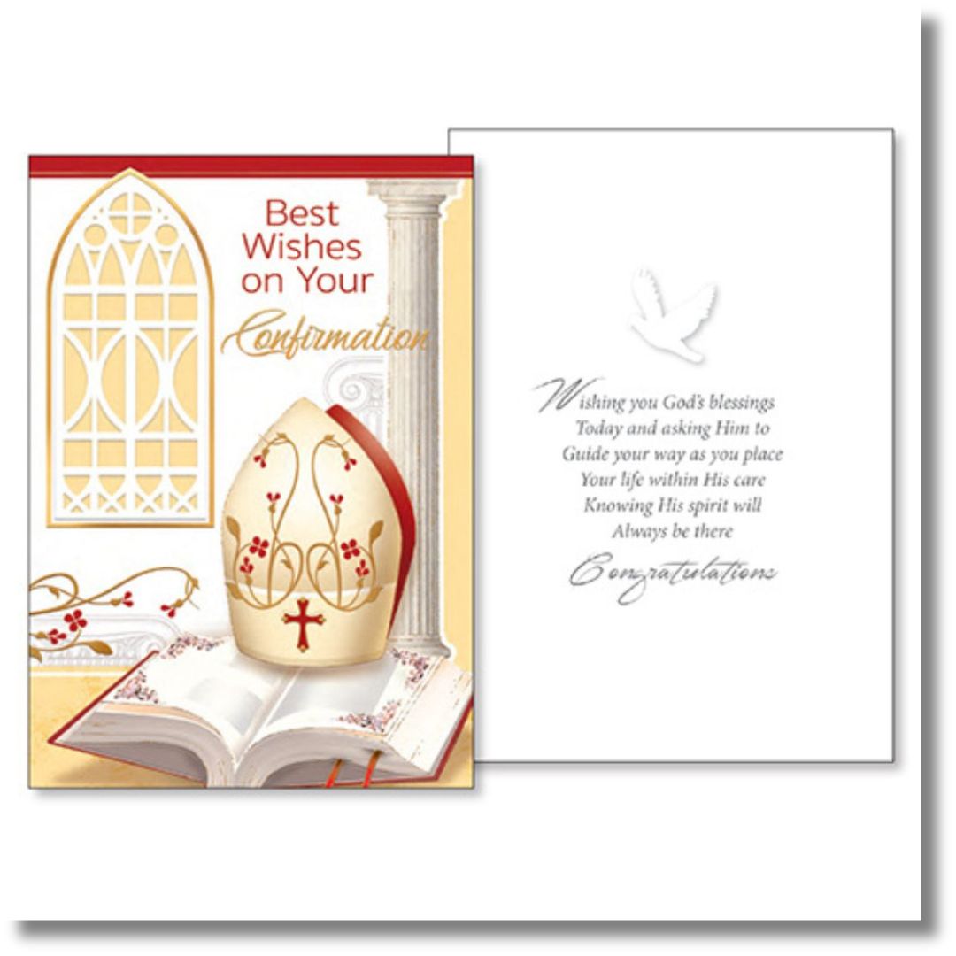 Best Wishes On Your Confirmation - Greeting Card