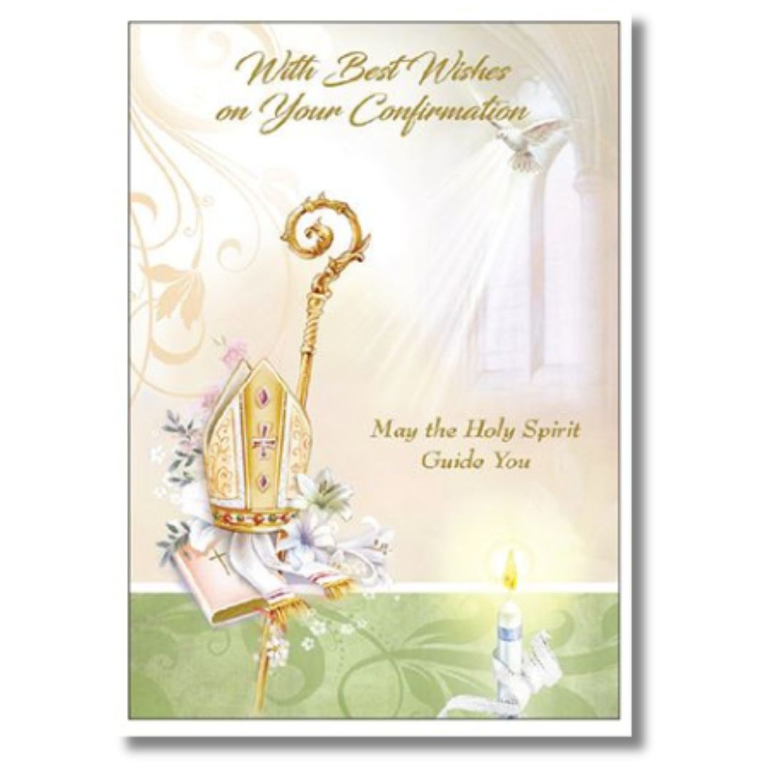 With Best Wishes On Your Confirmation - Greeting Card