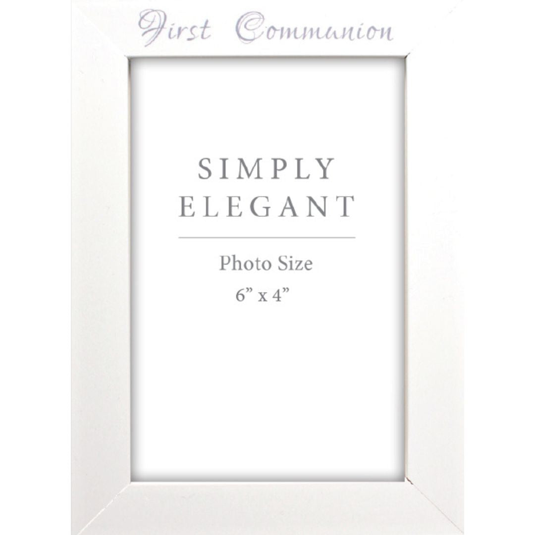 Photo Frame Wooden First Communion