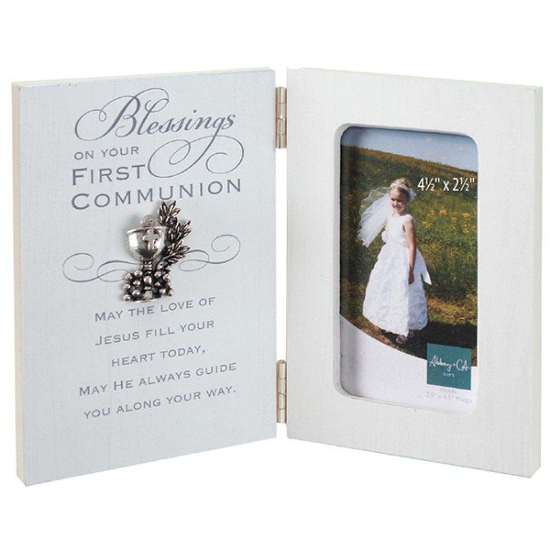 Photo Frame Communion Girl 4.5" x 2.5"