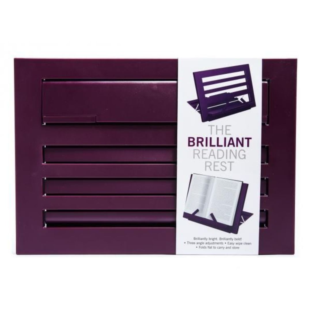 Book Stand The Brilliant Reading Rest Purple