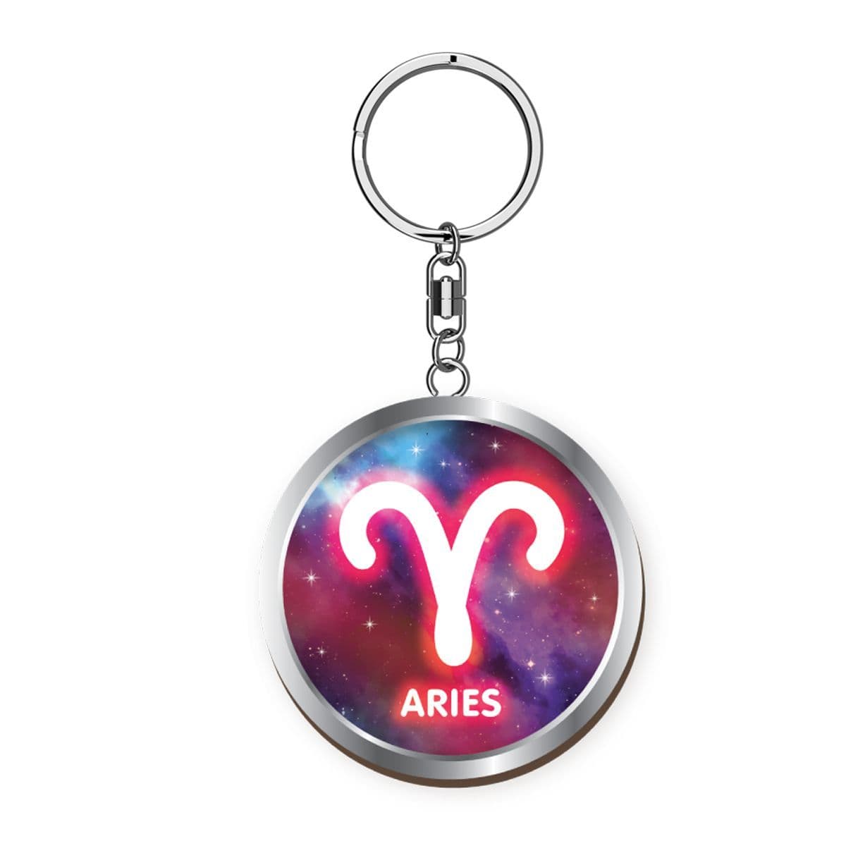 Woody Pals Handmade Wooden Keyring - Aries
