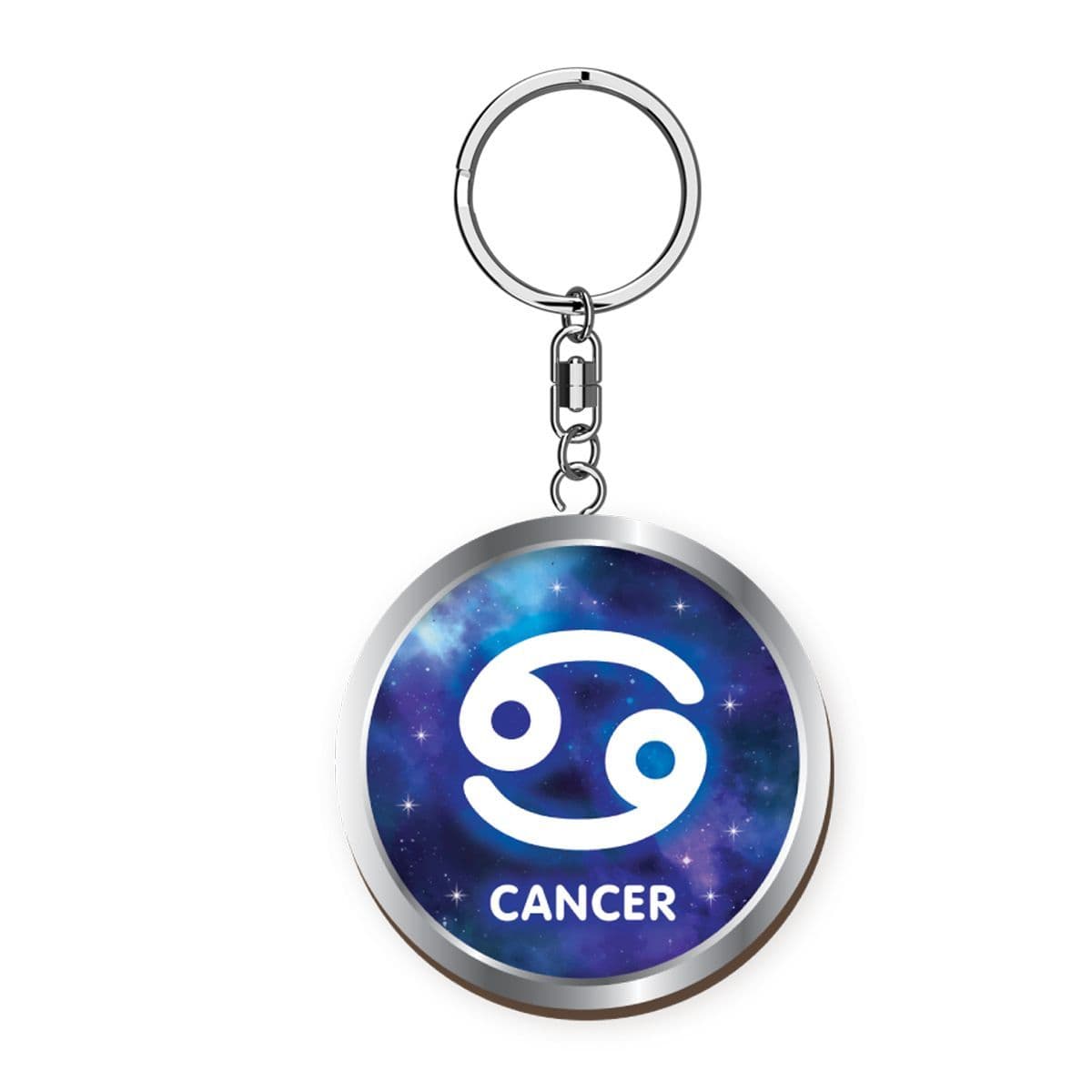 Woody Pals Handmade Wooden Keyring - Cancer