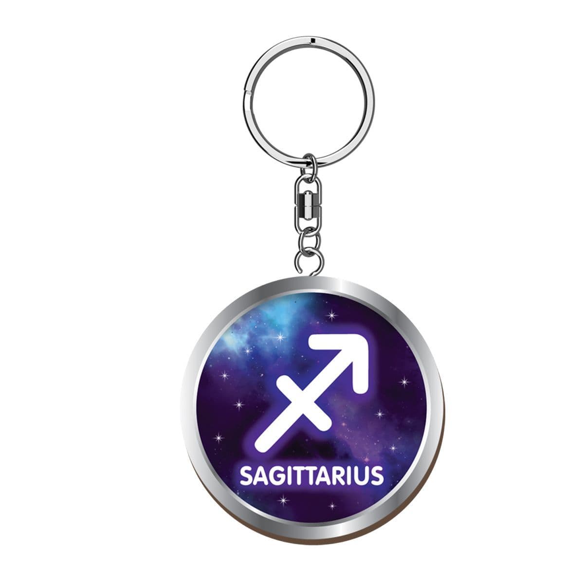 Woody Pals Handmade Wooden Keyring - Sagittarius