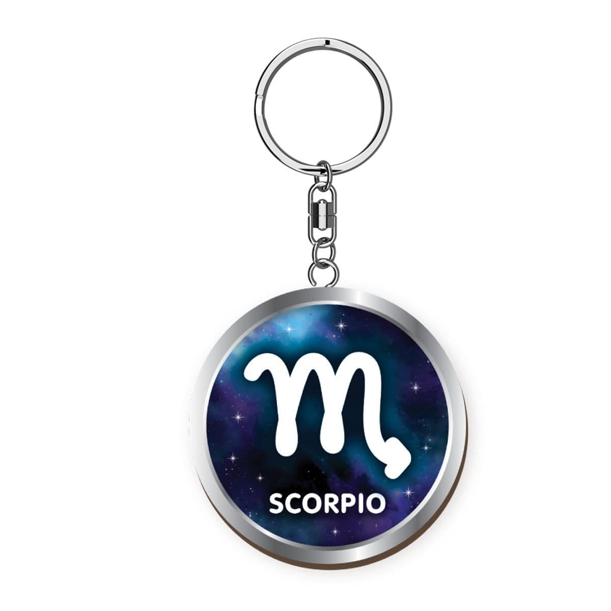 Woody Pals Handmade Wooden Keyring - Scorpio