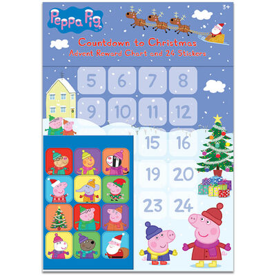 Christmas Reward Chart - Peppa Pig