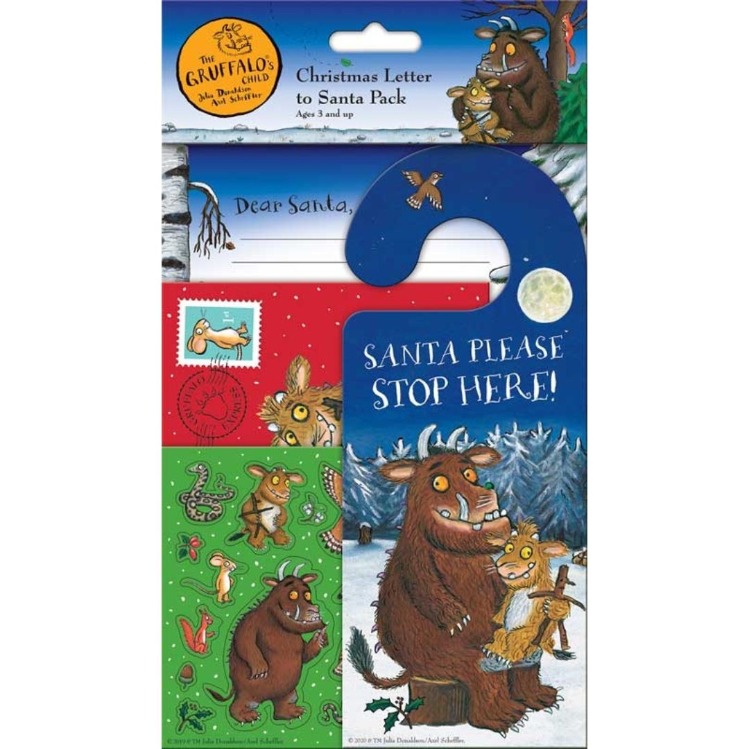 Christmas Letter To Santa Pack - The Gruffalo's Child