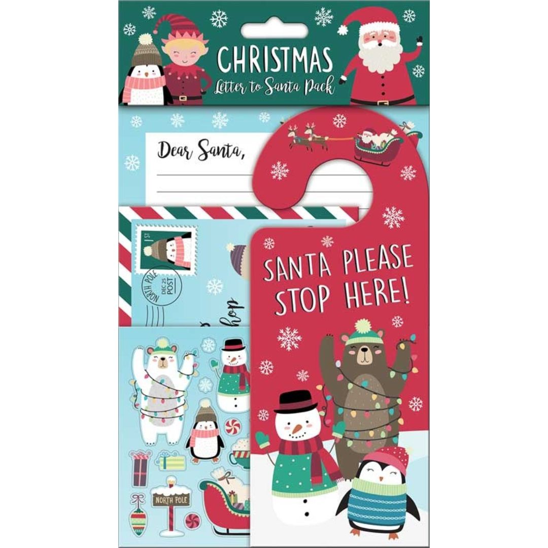 Christmas Letter To Santa Pack - North Pole