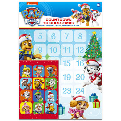 Christmas Reward Chart - Paw Patrol