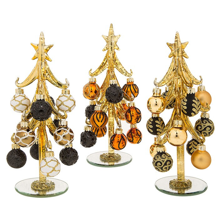 Shudehill Glass Christmas Tree x 1pc Assortment Classic