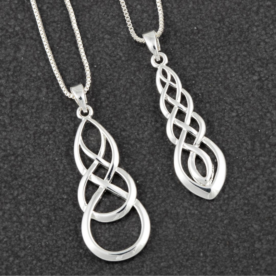 Equilibrium Silver Plated Celtic Necklace x 1pc Assortment