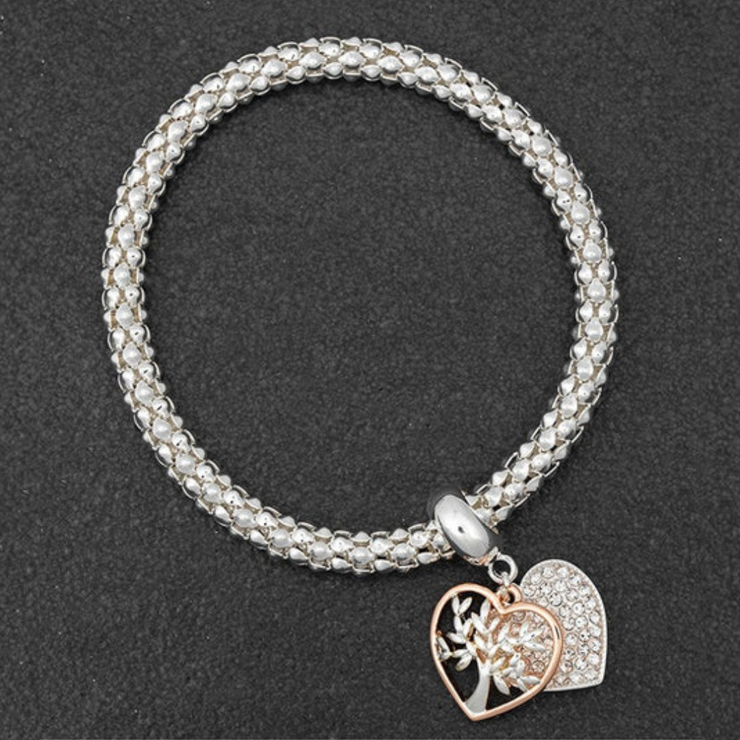 Equilibrium Silver/Gold Plated Bracelate - Tree Of Life x 1pc Assortment