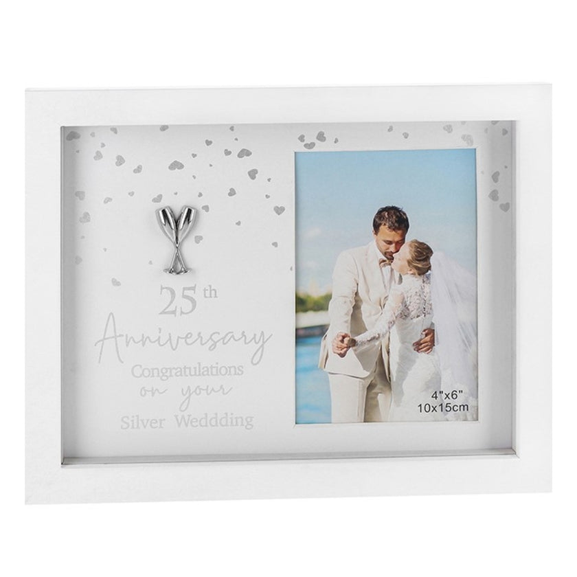 Shudehill Photo Frame 10 x 15cm - 25th Anniversary
