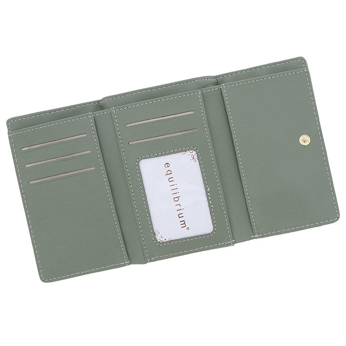 Equilibrium Ladies Magnetic Clasp Purse - Small - Sage
